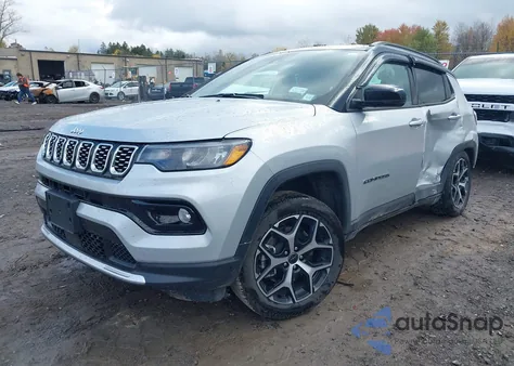 2025 Jeep Compass Limited 4X4 из США, поврежденный, VIN 3C4NJDCN1ST505956